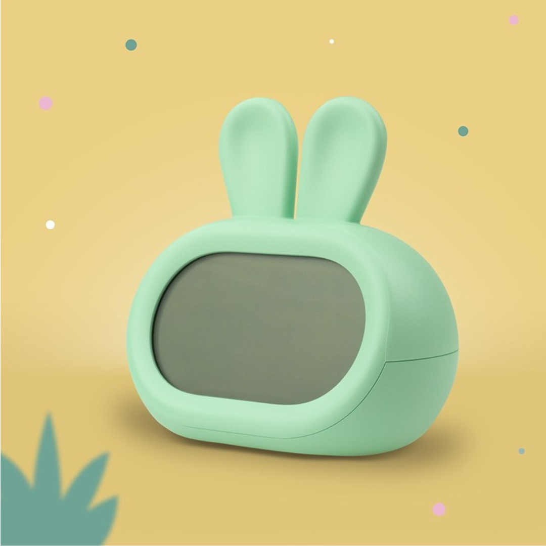 Alarm Clock Rabbit Green