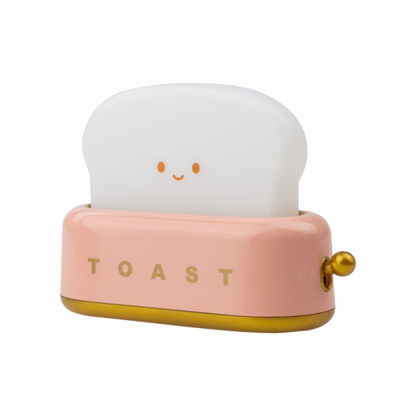 Led Lamp Toaster Pink