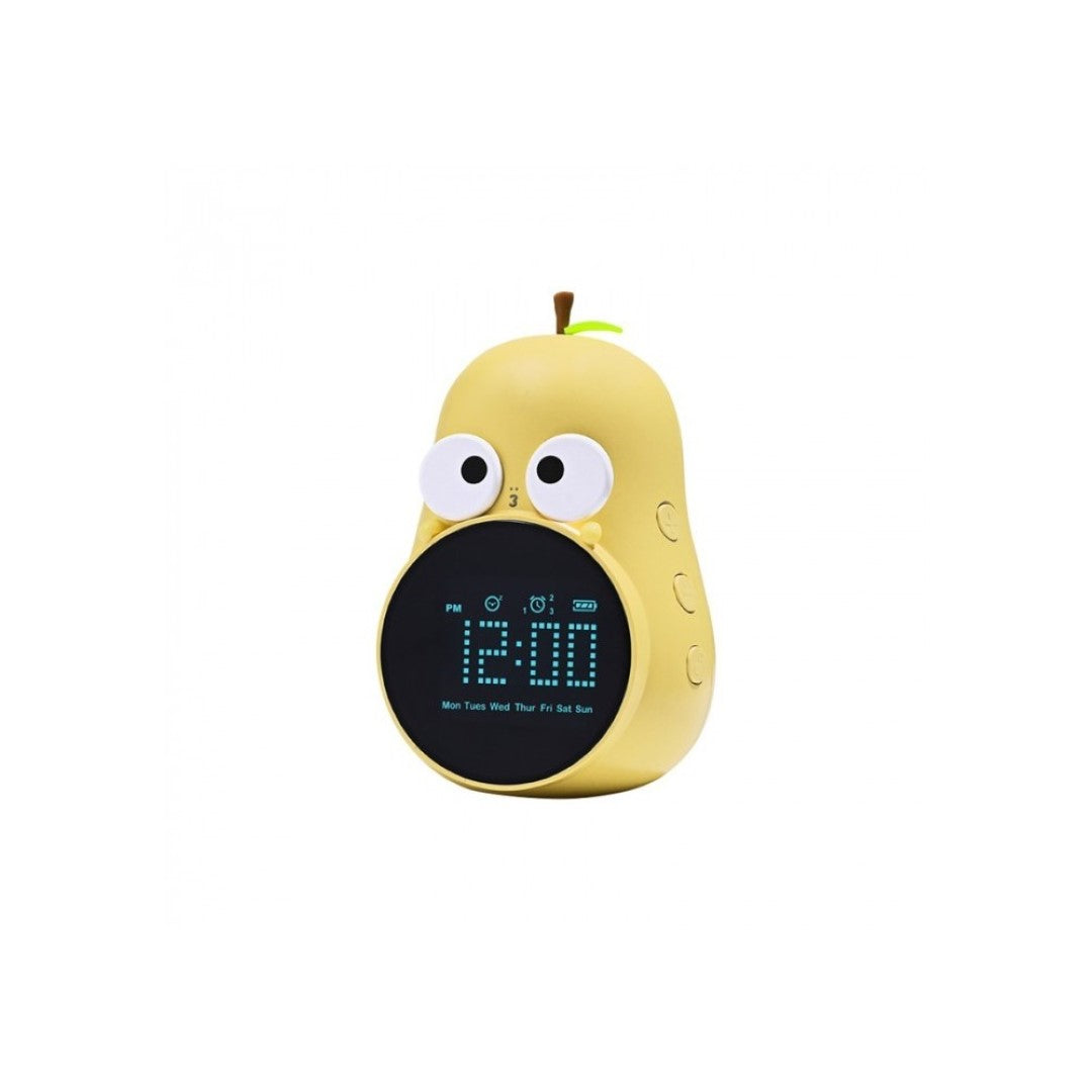 Alarm Clock Pear Yellow