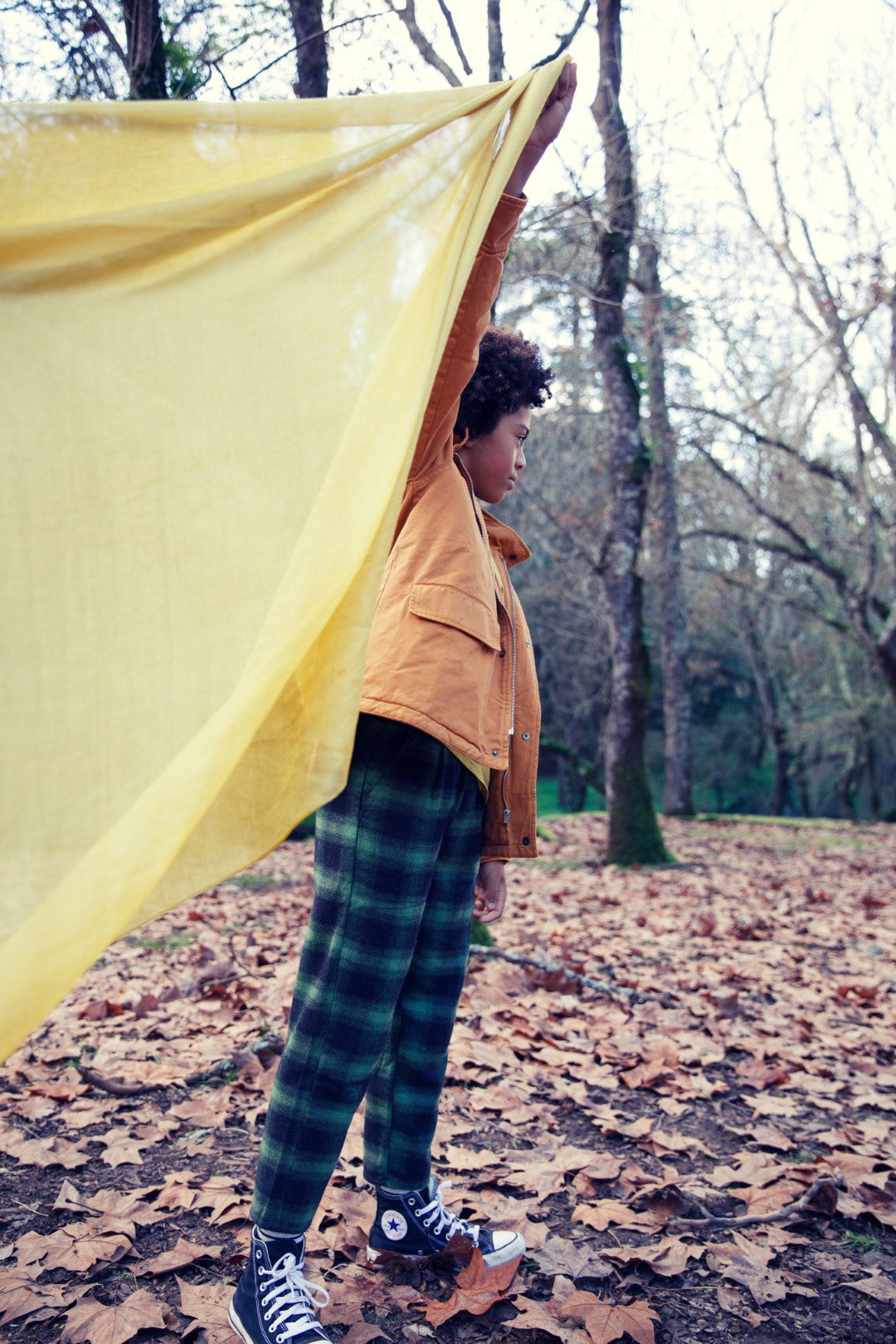 Trousers Green &amp; Black Checkered