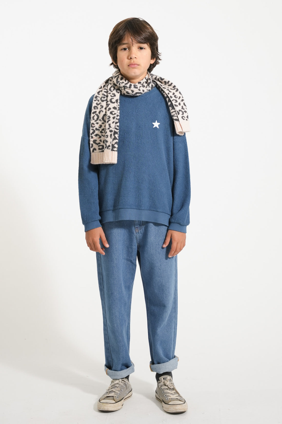 Logo Sweatshirt Blue