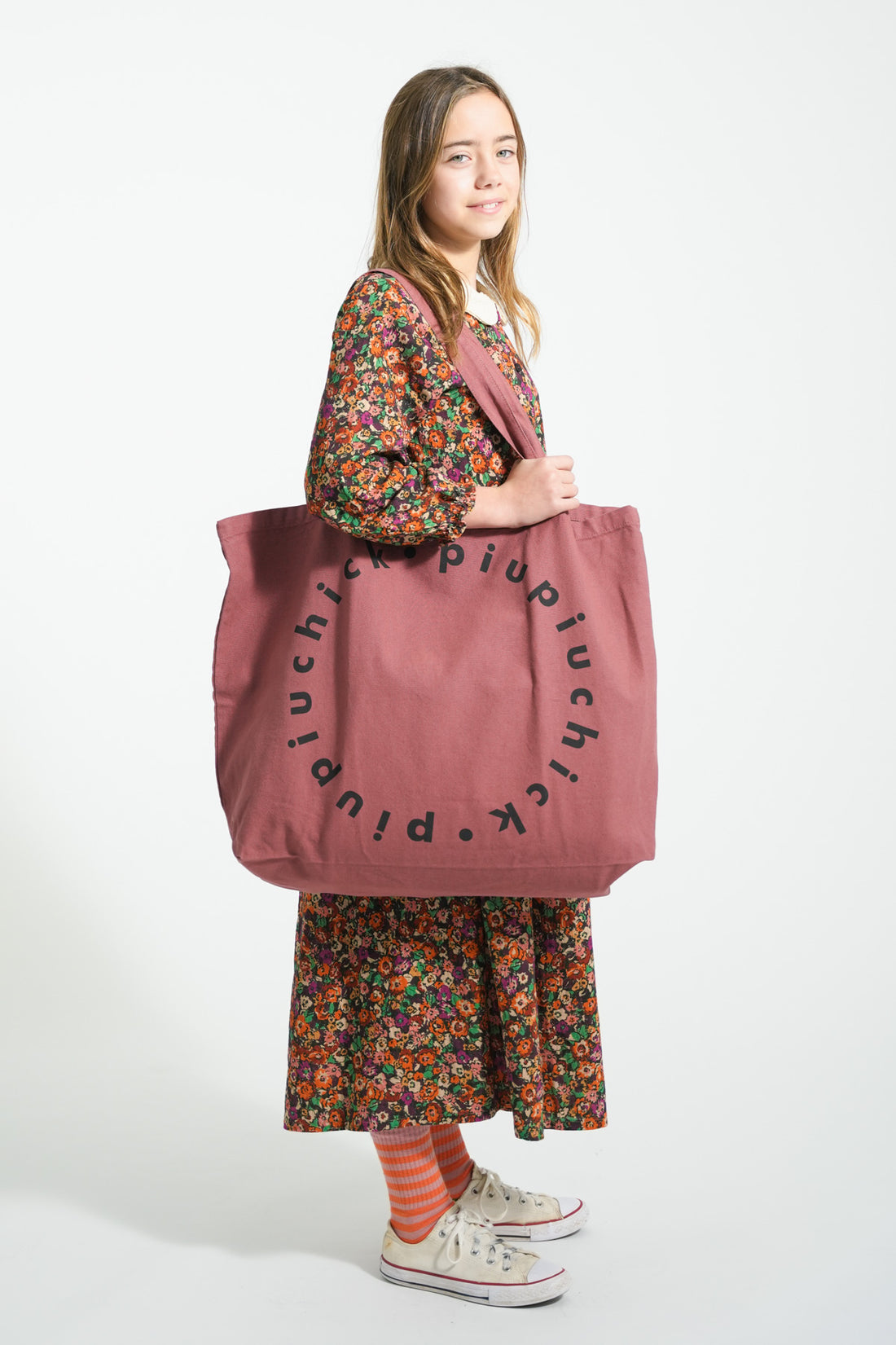 Socks Pink & Orange Stripes