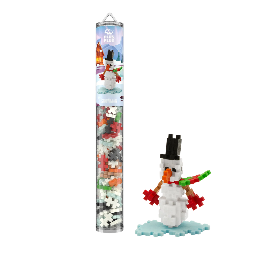 Tube Snowman- 100 pcs