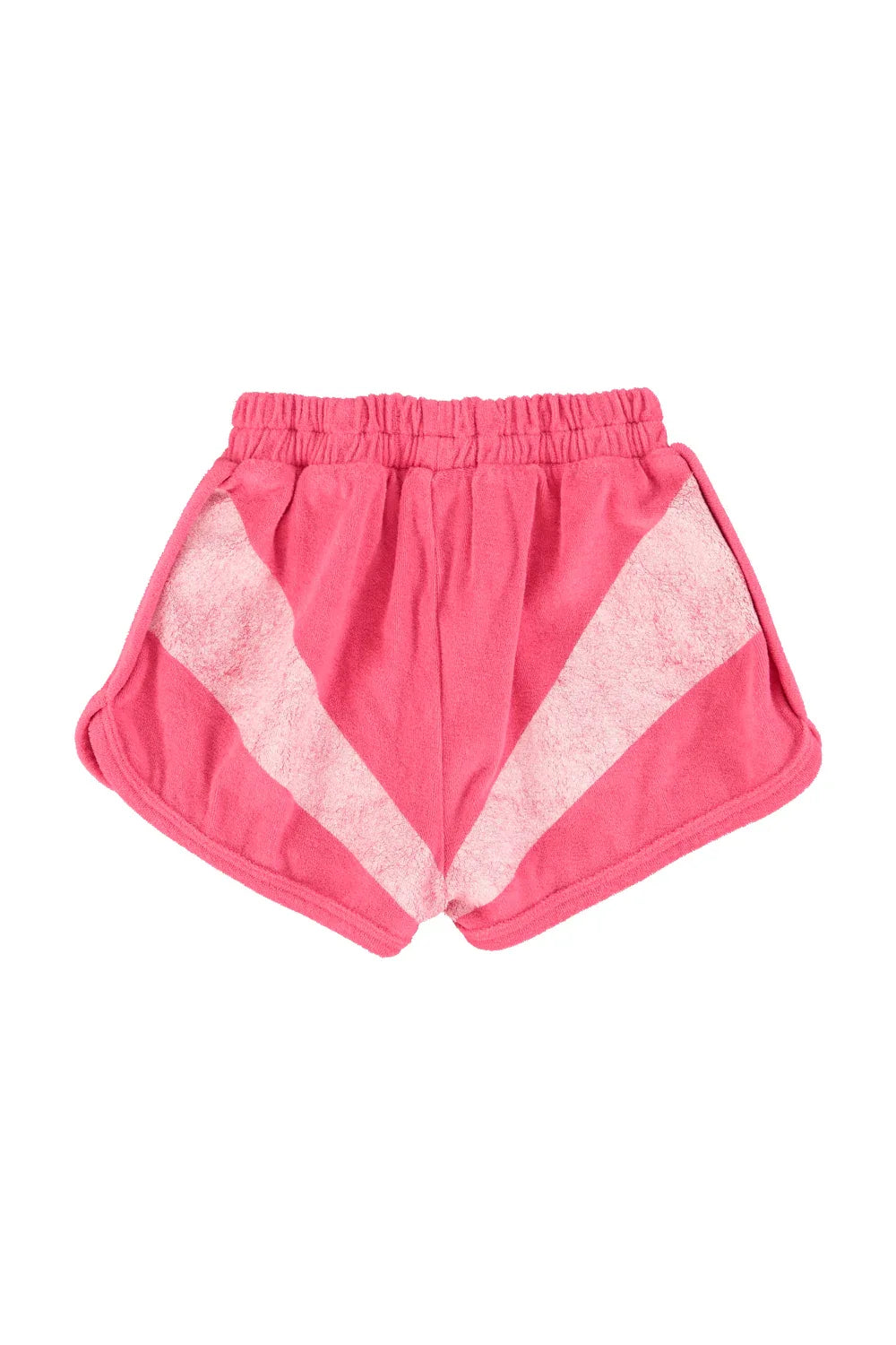 Shorts Pink With White Stripes Print - Piupiuchick