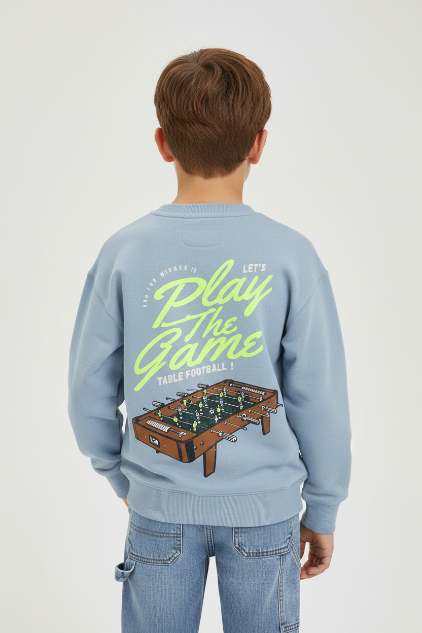 Sweatshirt Warrington Faded Denim – rugfoto