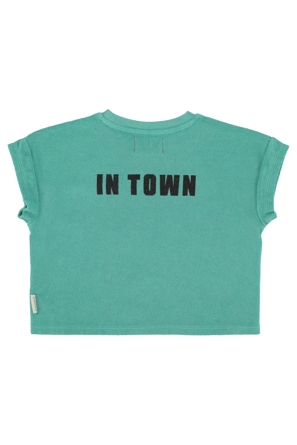 T-shirt Turquoise With Best Friend Print - Piupiuchick