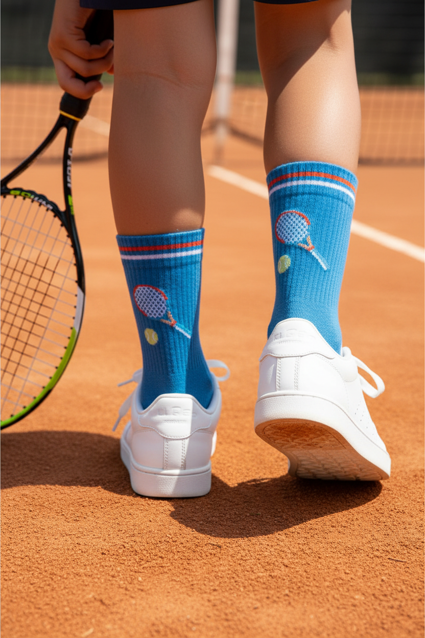 Tennissokken korte lengte