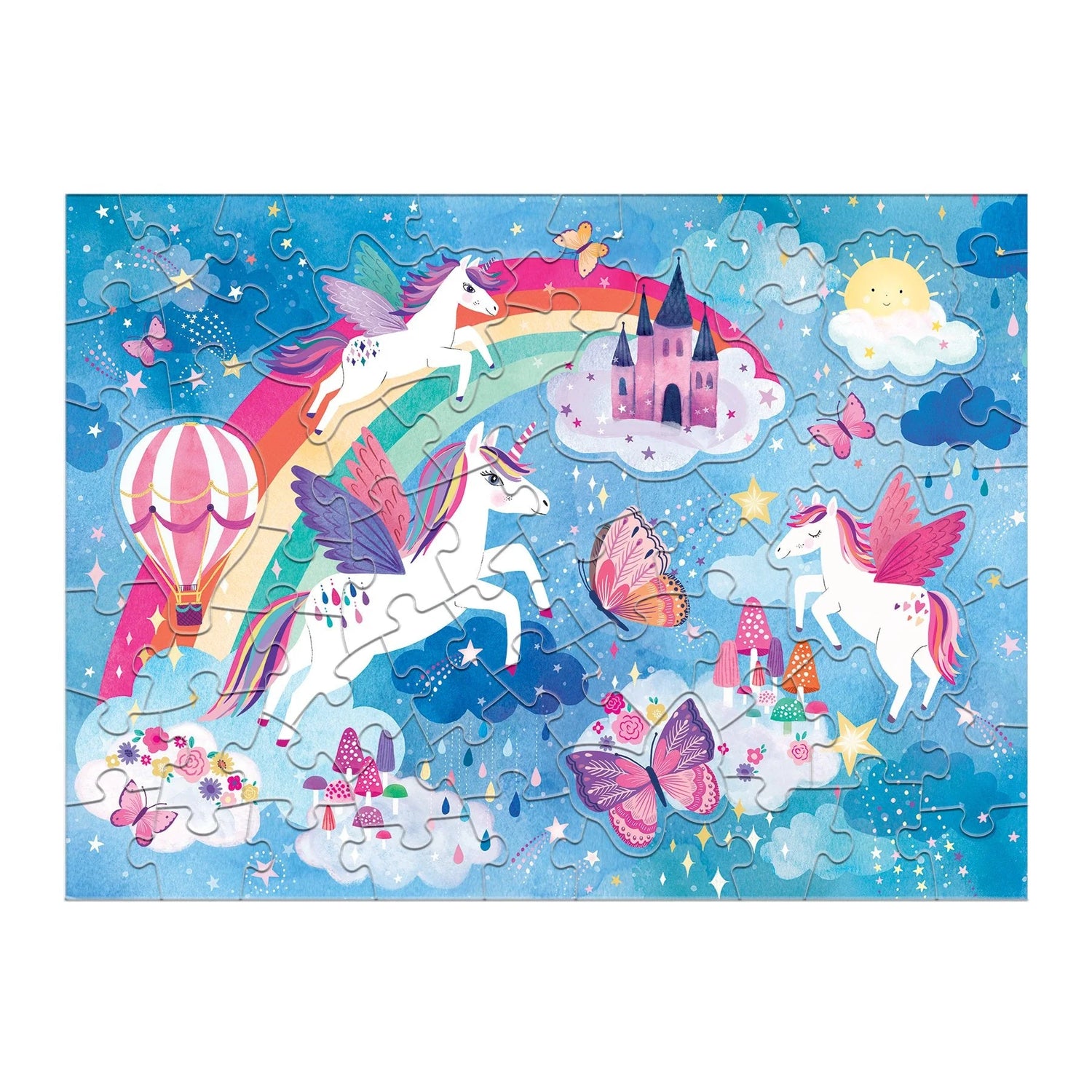 Scratch &amp; Sniff Puzzle Unicorn Dreams 60pcs