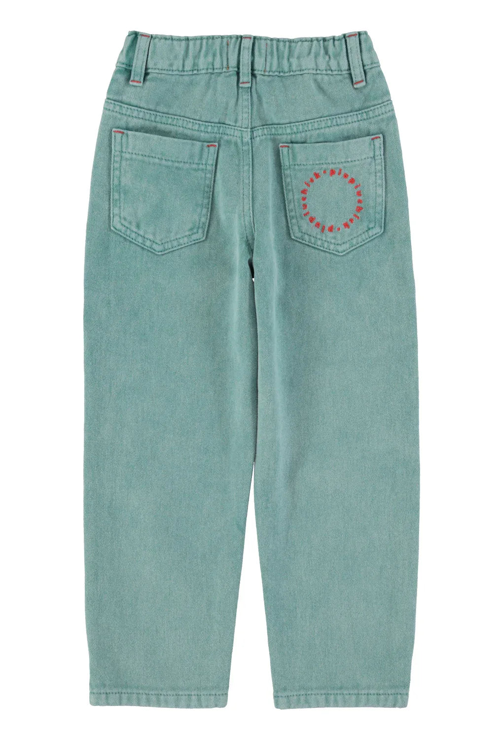 Unisex Trousers Washed Green - Piupiuchick