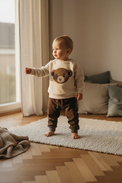 Wintercollectie beer sweater variatie