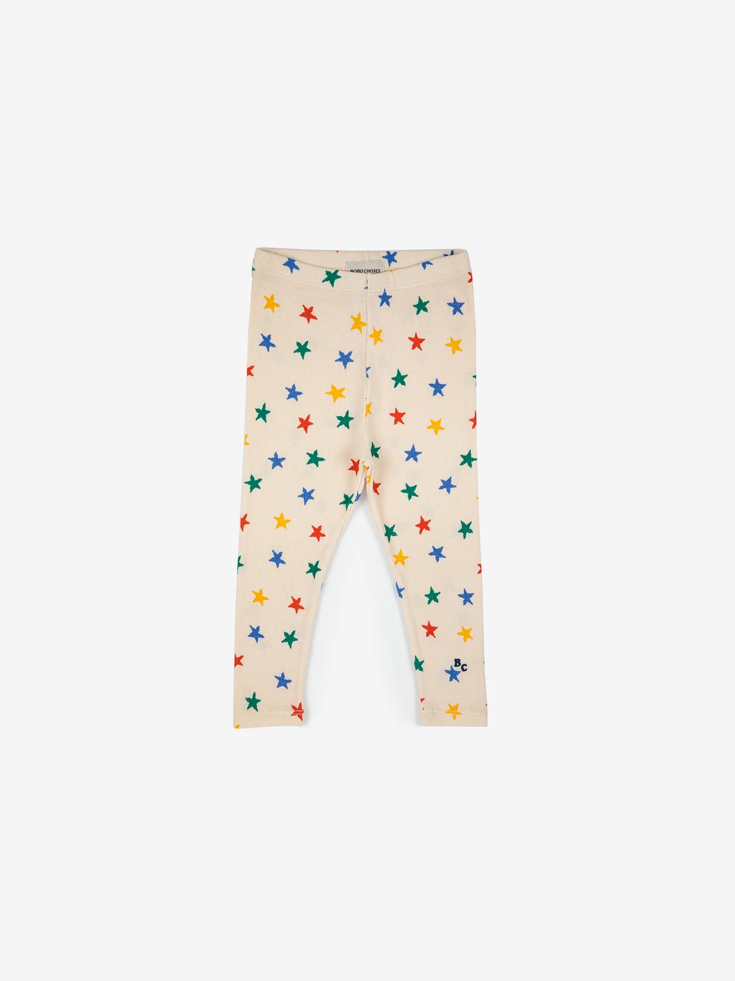 Baby Multicolor Stars all over leggings van Bobo Choses