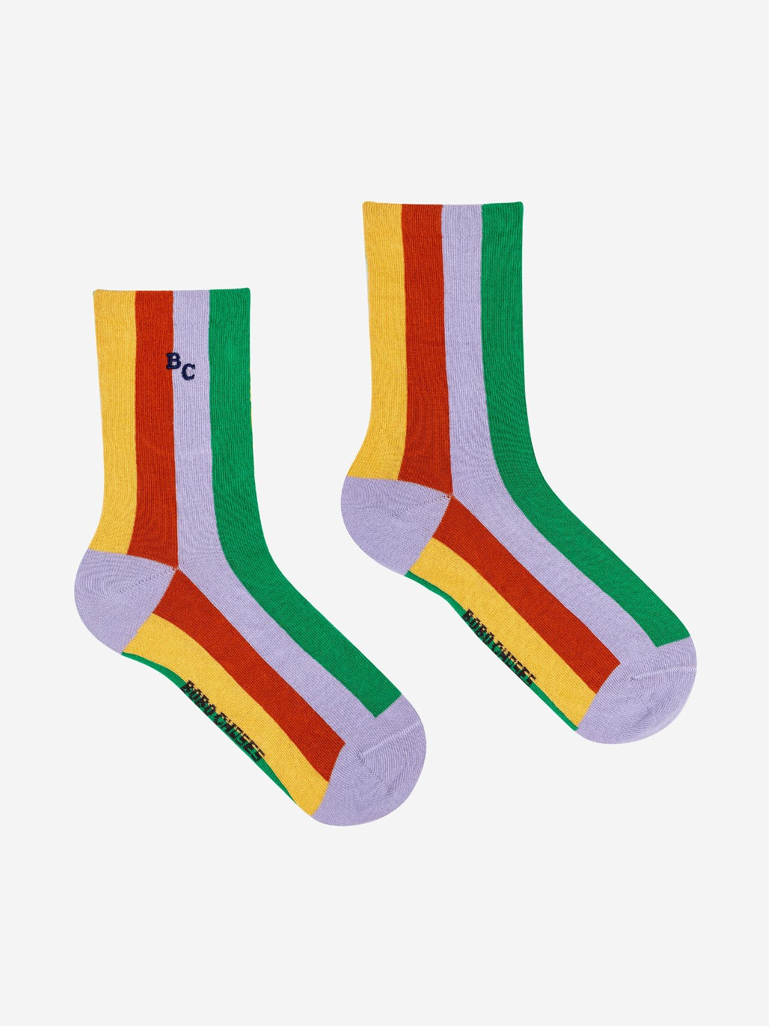 Color Stripes Long Socks van Bobo Choses