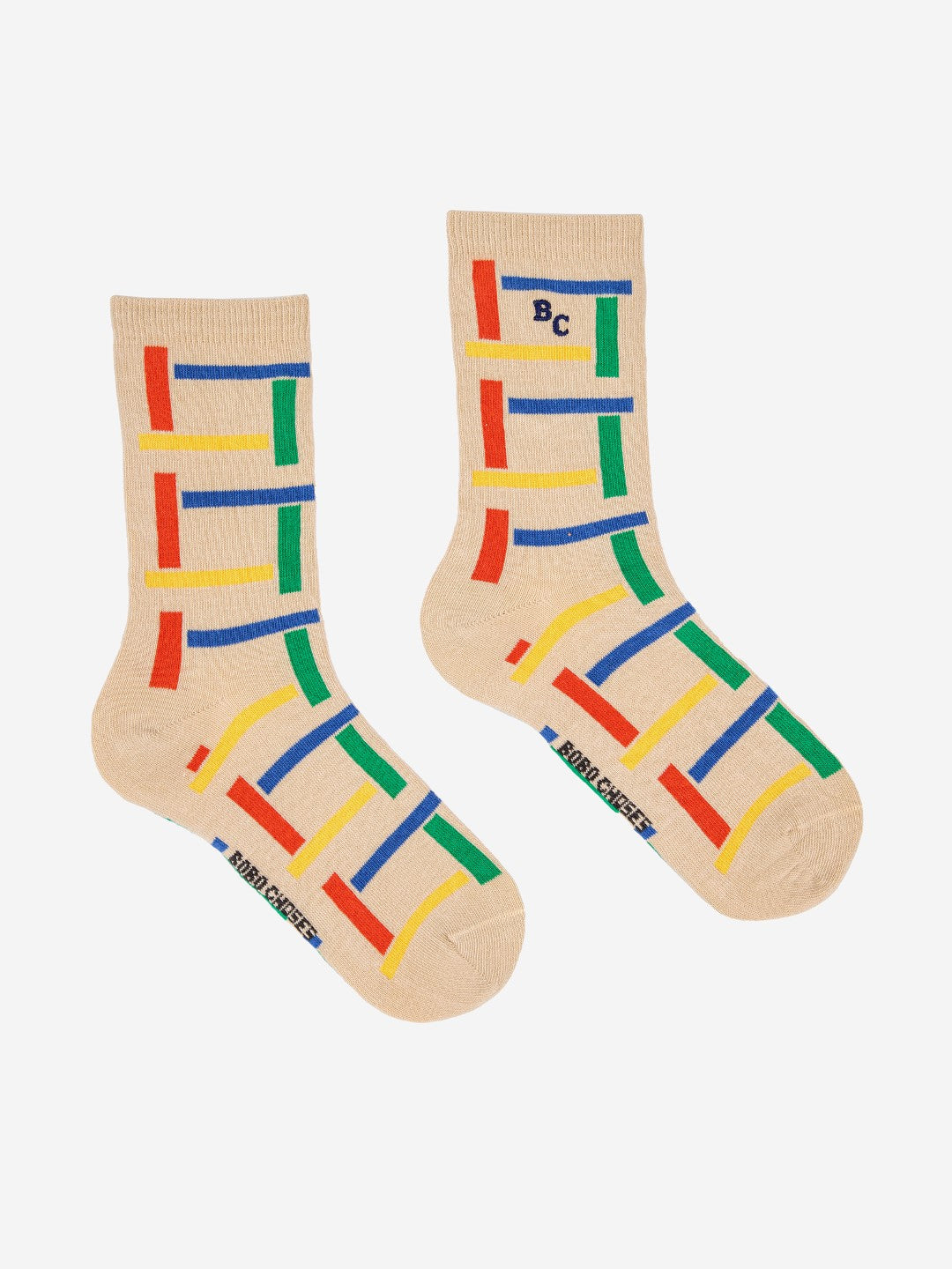Multicolor Beacons All Over Long Socks van Bobo Choses