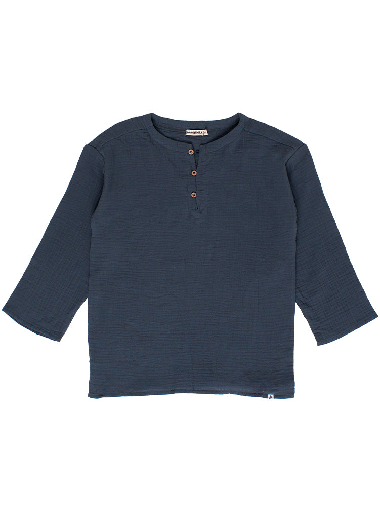 Shirt Ziggy Navy Denim van Ammehoela