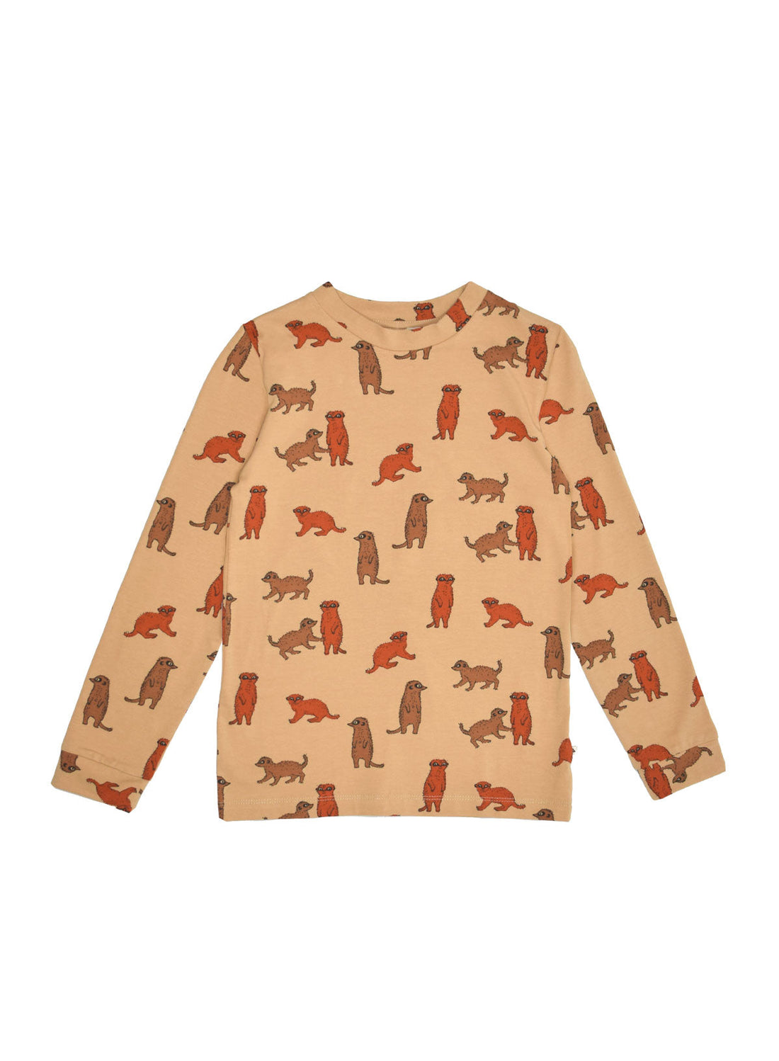 Baby Longsleeve Bas Meerkat AOP van Ammehoela