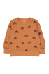 Croissants Sweatshirt Light Brown Chestnut van Tinycottons
