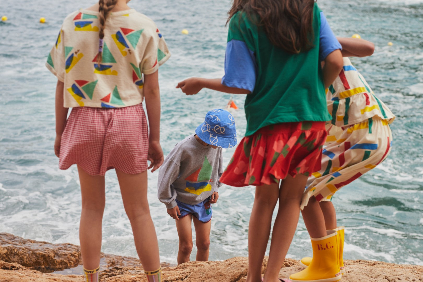 Pink Vichy Woven Shorts