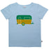 Dion T-shirt Caravan Light Blue van Baba Kidswear
