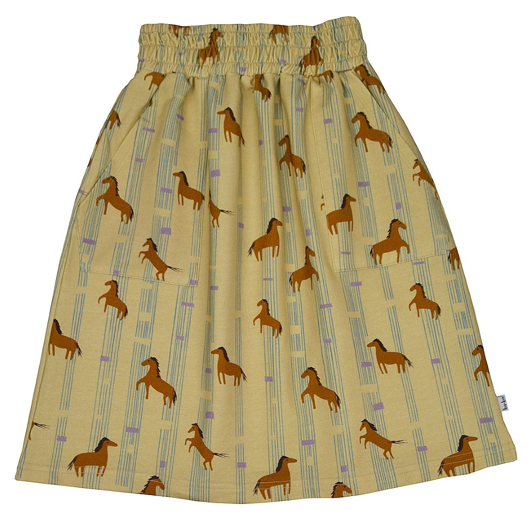 Chaga Skirt Horse van Baba Kidswear