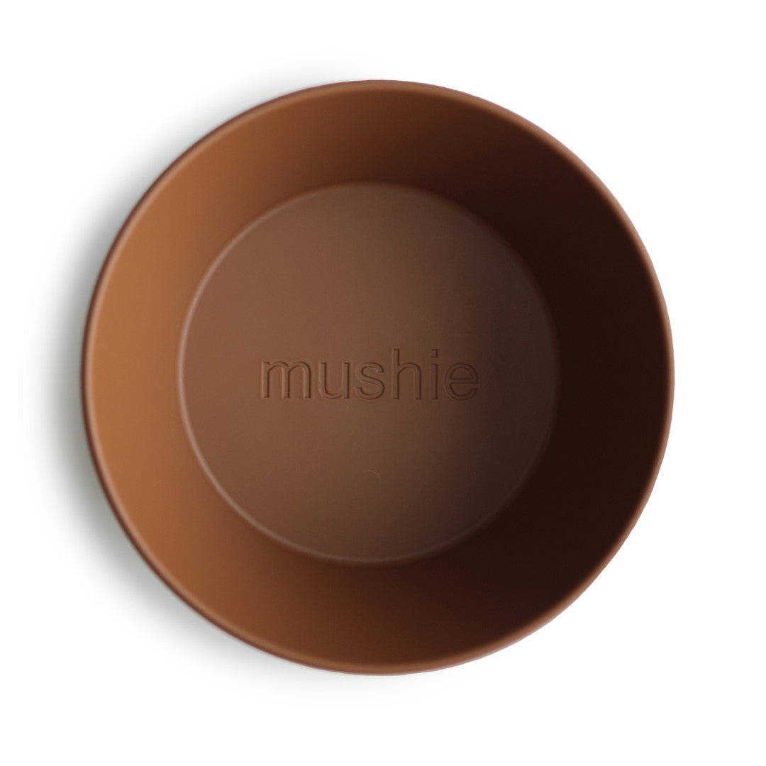 Mushie | Bowl Round Caramel
