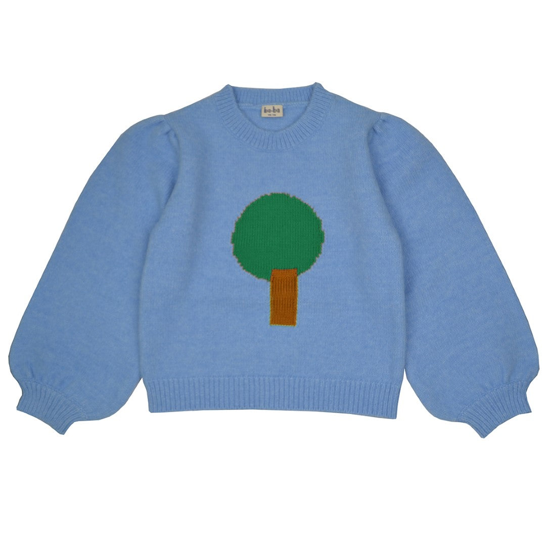 Elo Pullover Knitwear Niagara Blue van Baba Kidswear