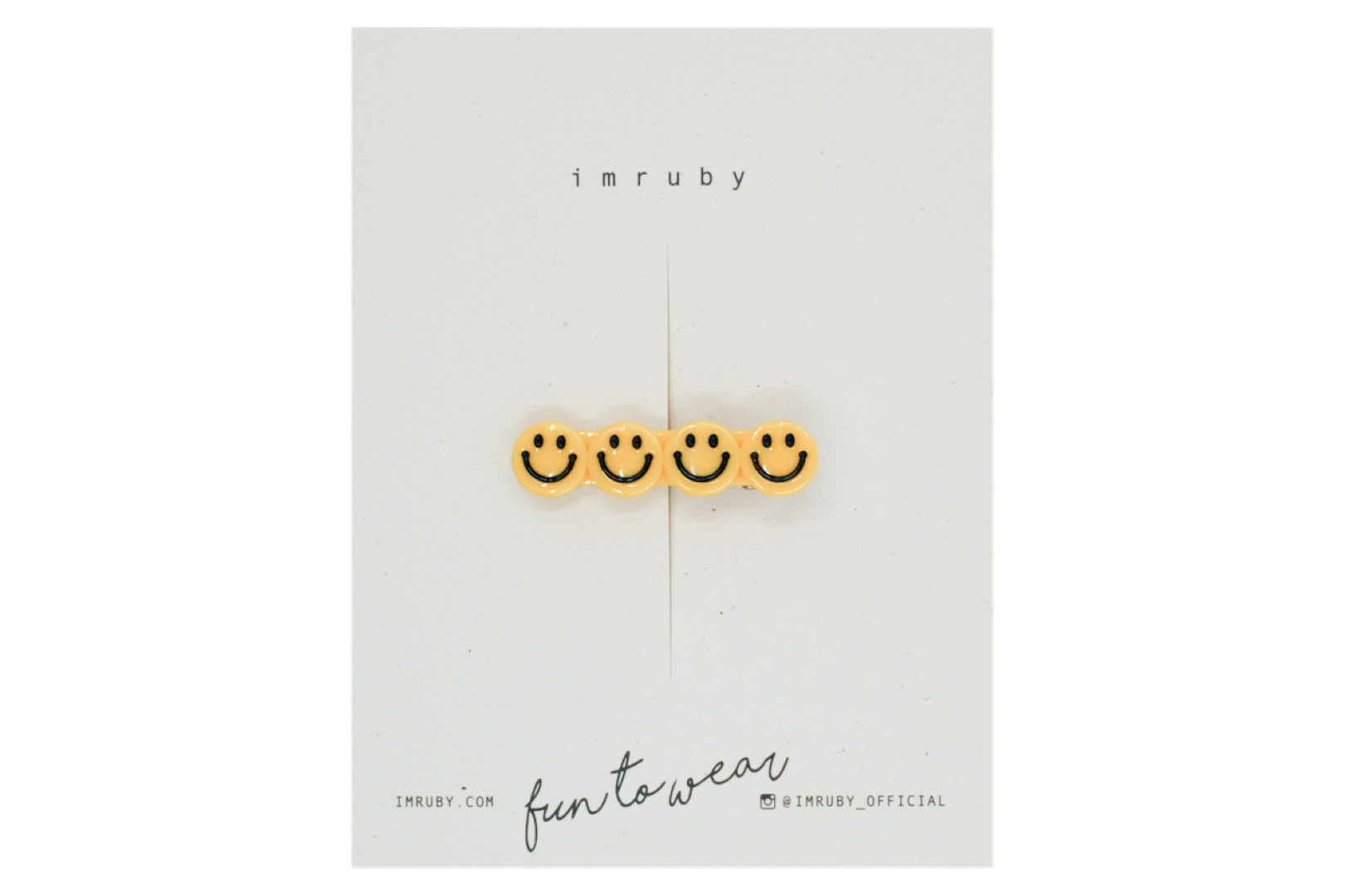 Imruby | Smiley Clip Pepper
