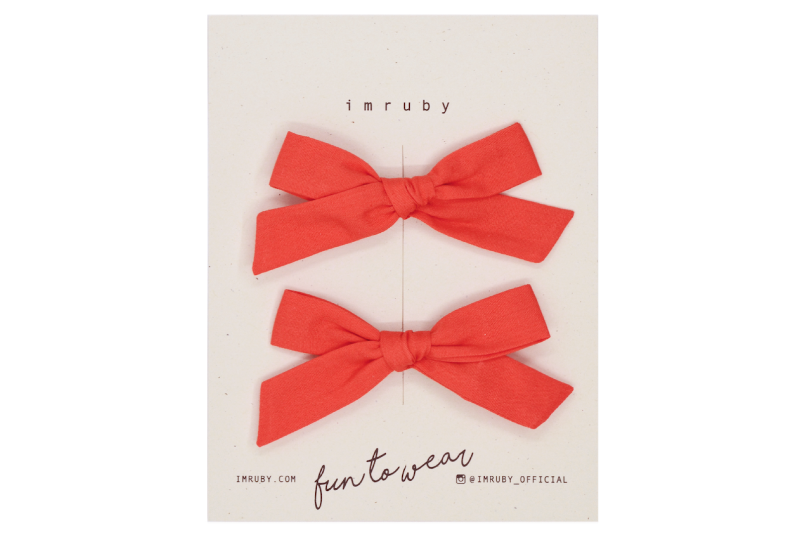 Imruby | Mini Bows Dora