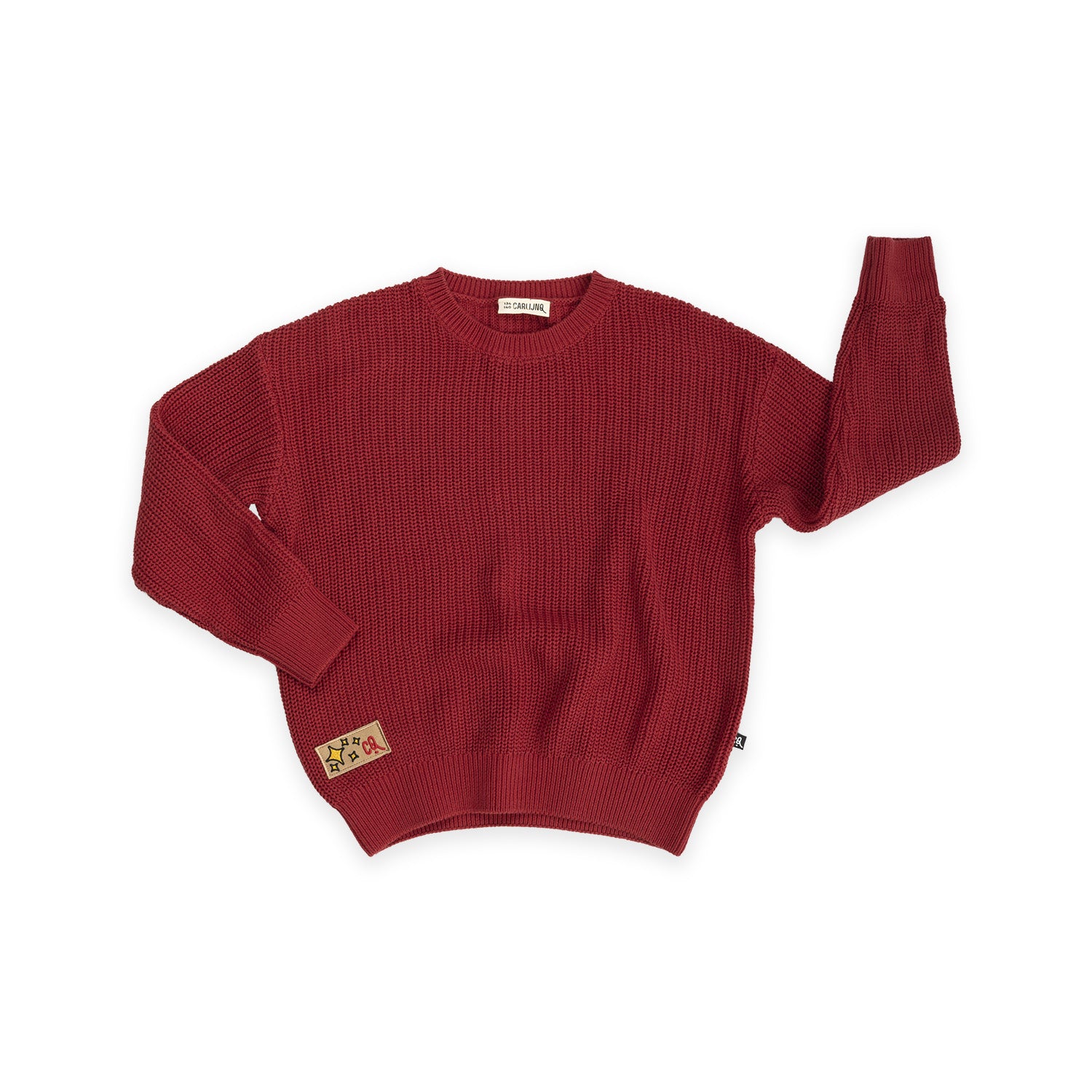 Knit Sweater Red van CarlijnQ