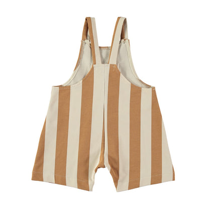 Short Overall Stripes Clay