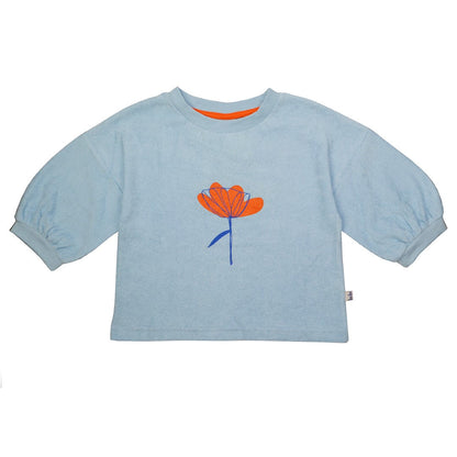 Multicolor shirt Terry Powder Blue van Baba Kidswear