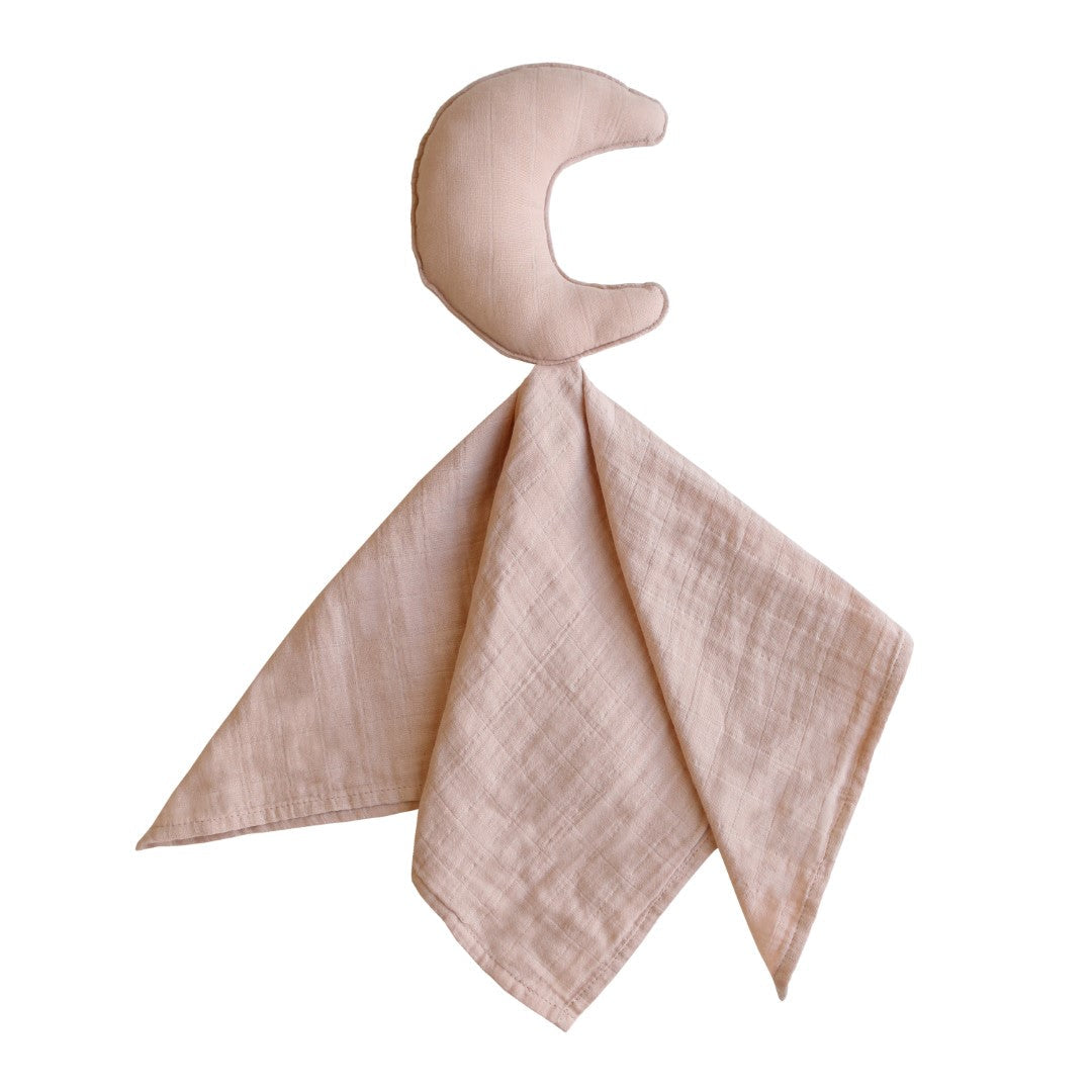 Mushie | Lovey Blanket Moon Blush