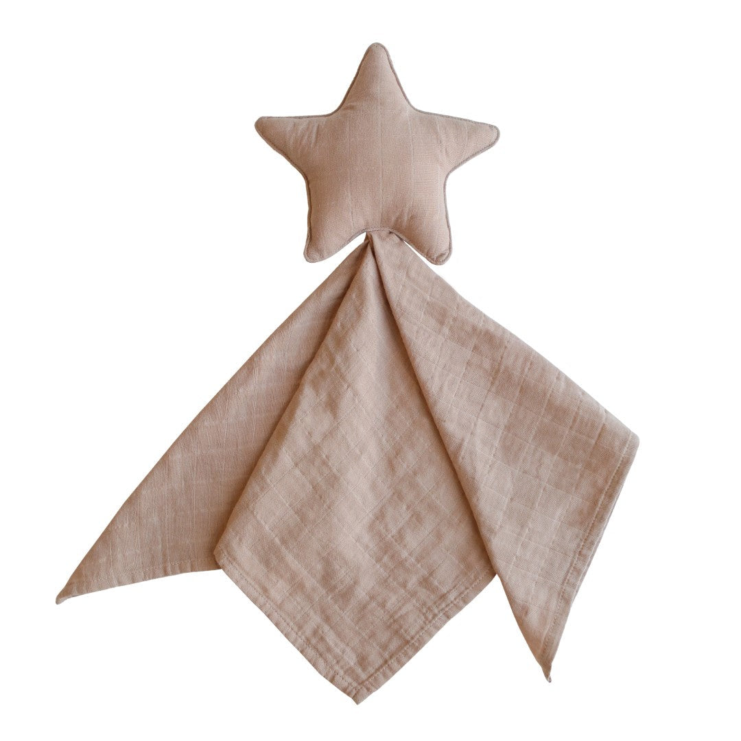 Mushie | Lovey Blanket Star Natural