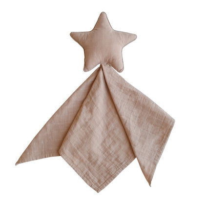 Mushie | Lovey Blanket Star Natural