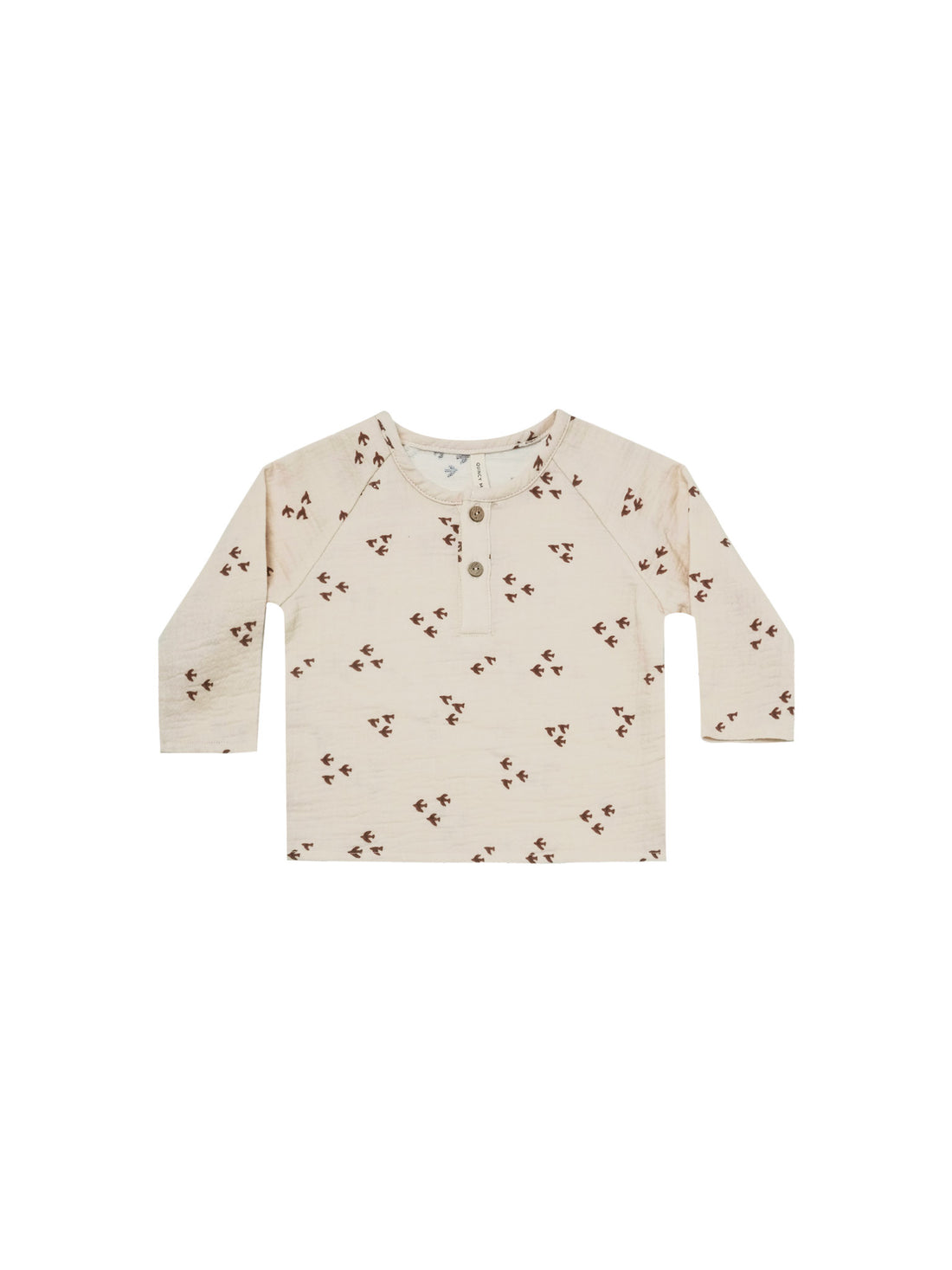 Zion Shirt Flock Natural van Quincy Mae