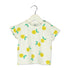 Baby T-shirt Off White Grapefruits van Lötiekids