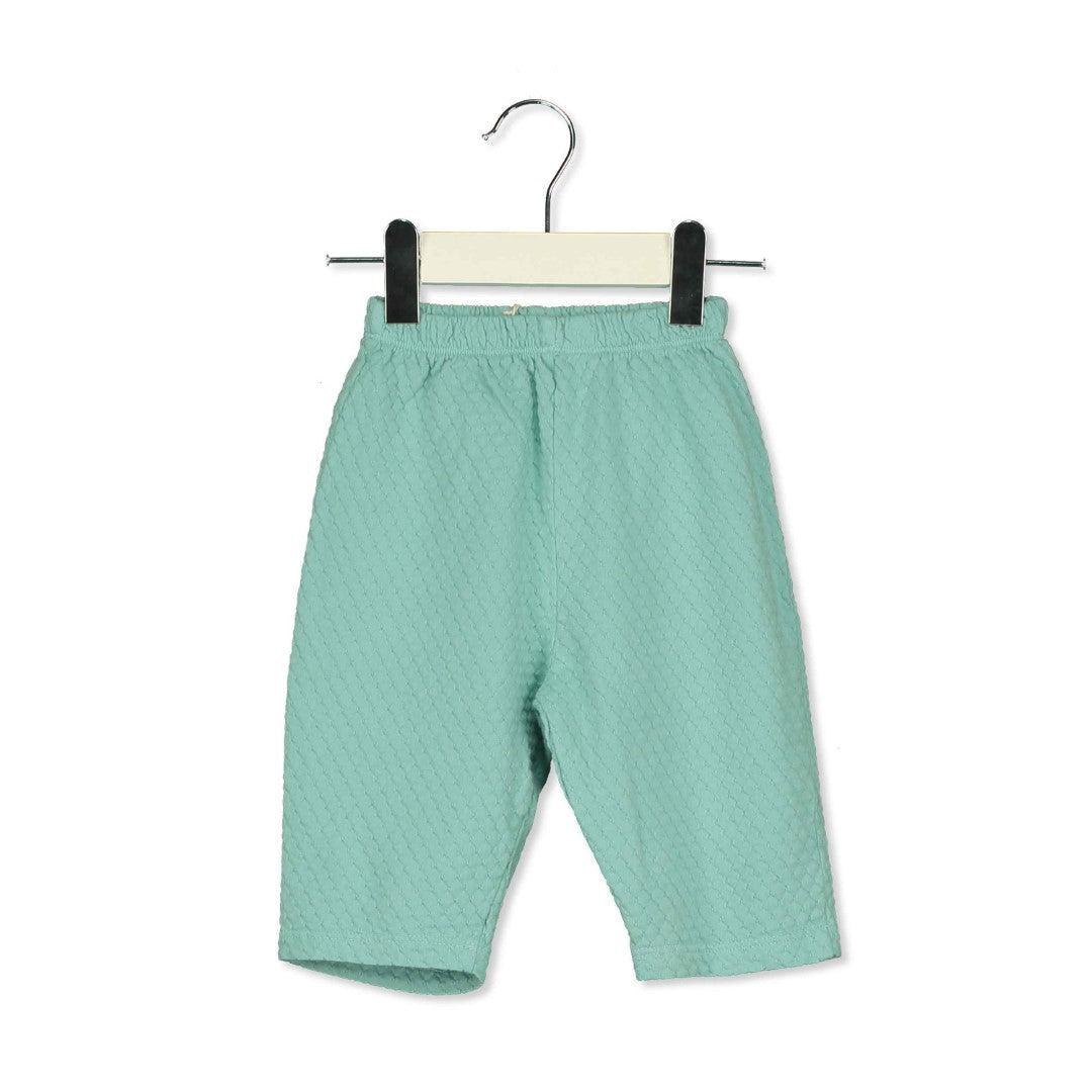 Baby Wide Pants Seagreen Solid van Lötiekids