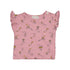 Pelican Printed Frilly T-Shirt Pink van Beans Barcelona