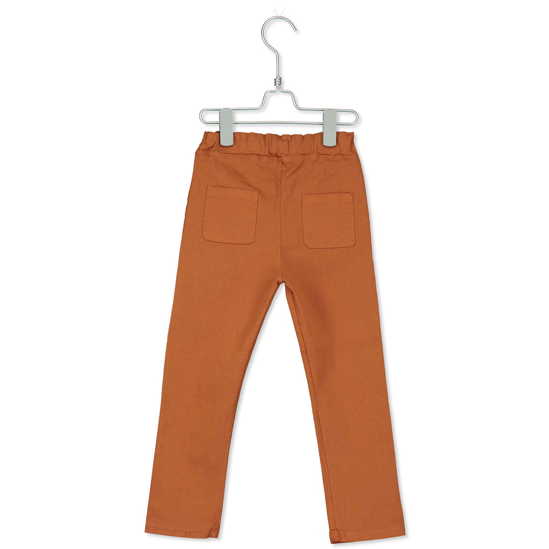 5 Pockets Twill Pants Solid Caramel