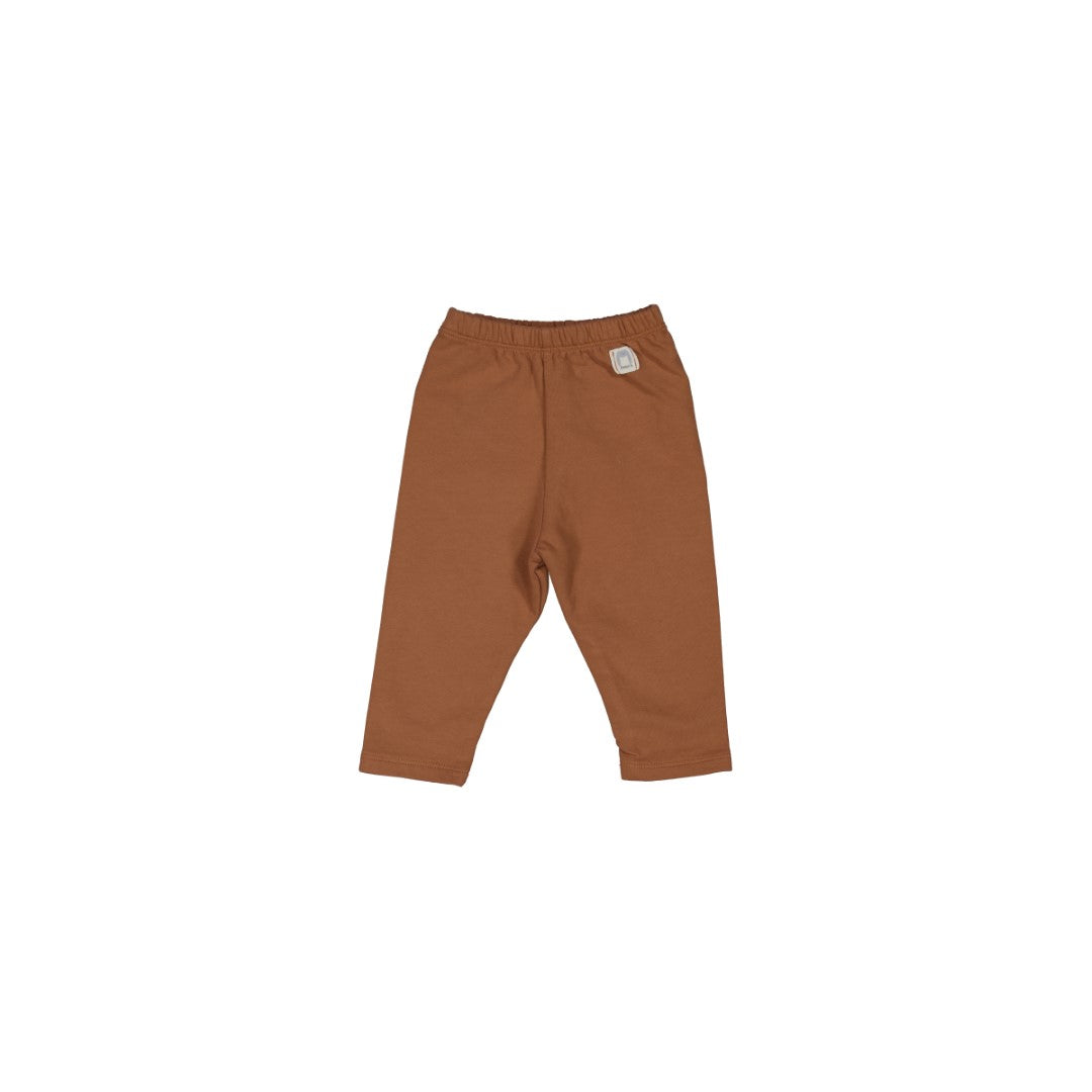 Cotton Fleece Legging Copper van Beans Barcelona