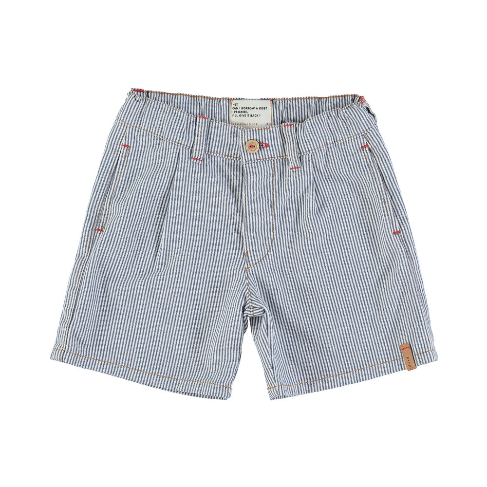 Piupiuchick | Boy Shorts Navy Stripes